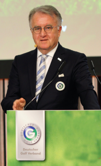 Schatzmeister des Europäischen Golfverbandes, Achim Battermann