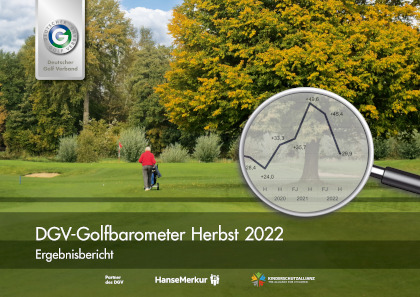 Die Ergebnisse des DGV-Golfbarometers Herbst 2022 sind da. (Foto: DGV)