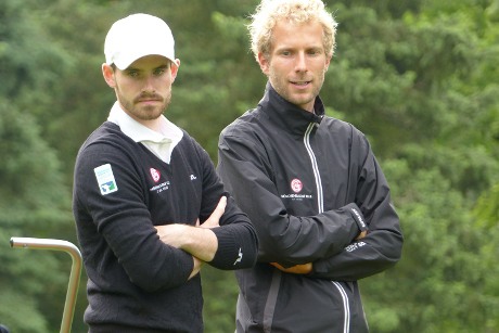 MGC-Herren-Trainer David Grasskamp (r.) mit Christoph Zimmermann